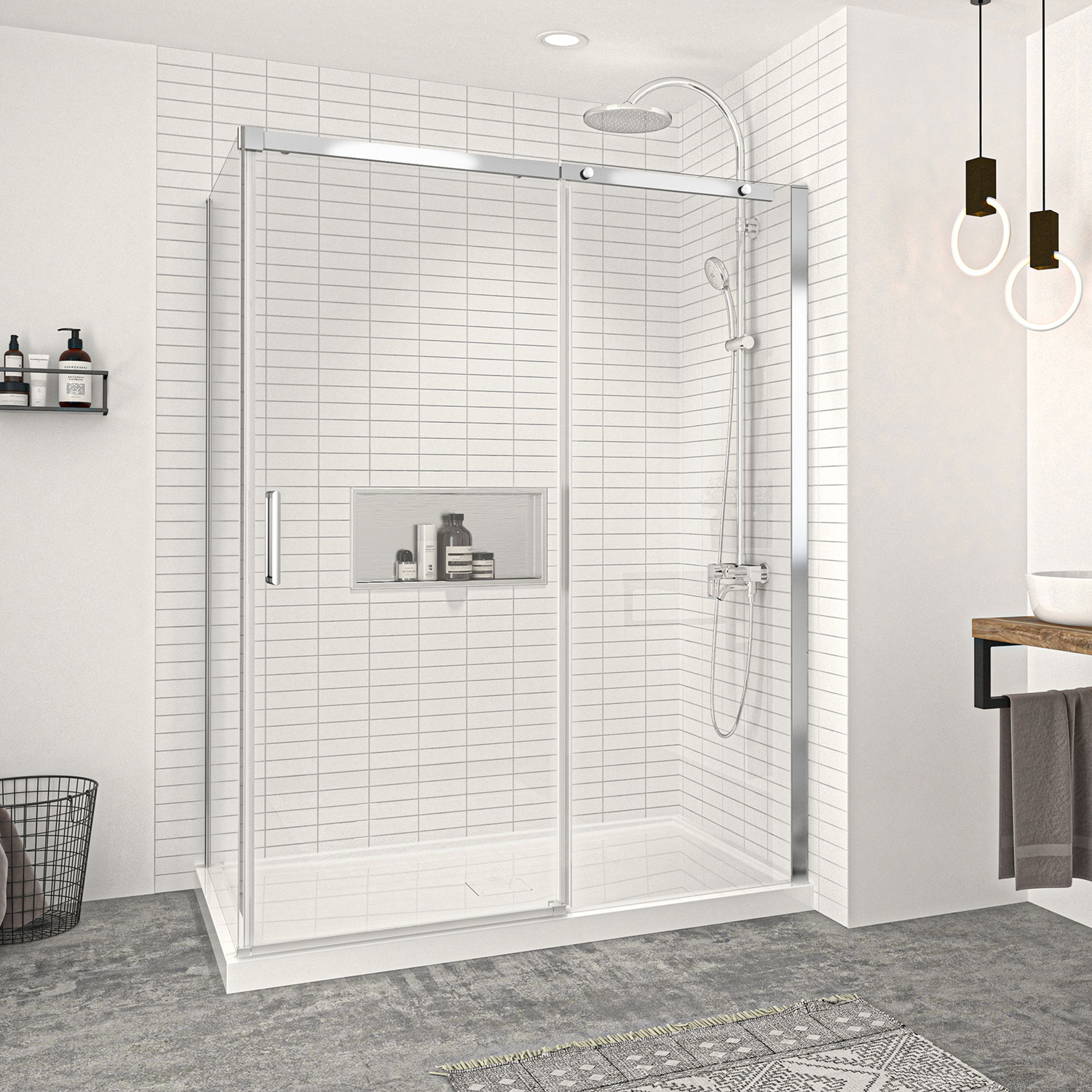 Shower door 60